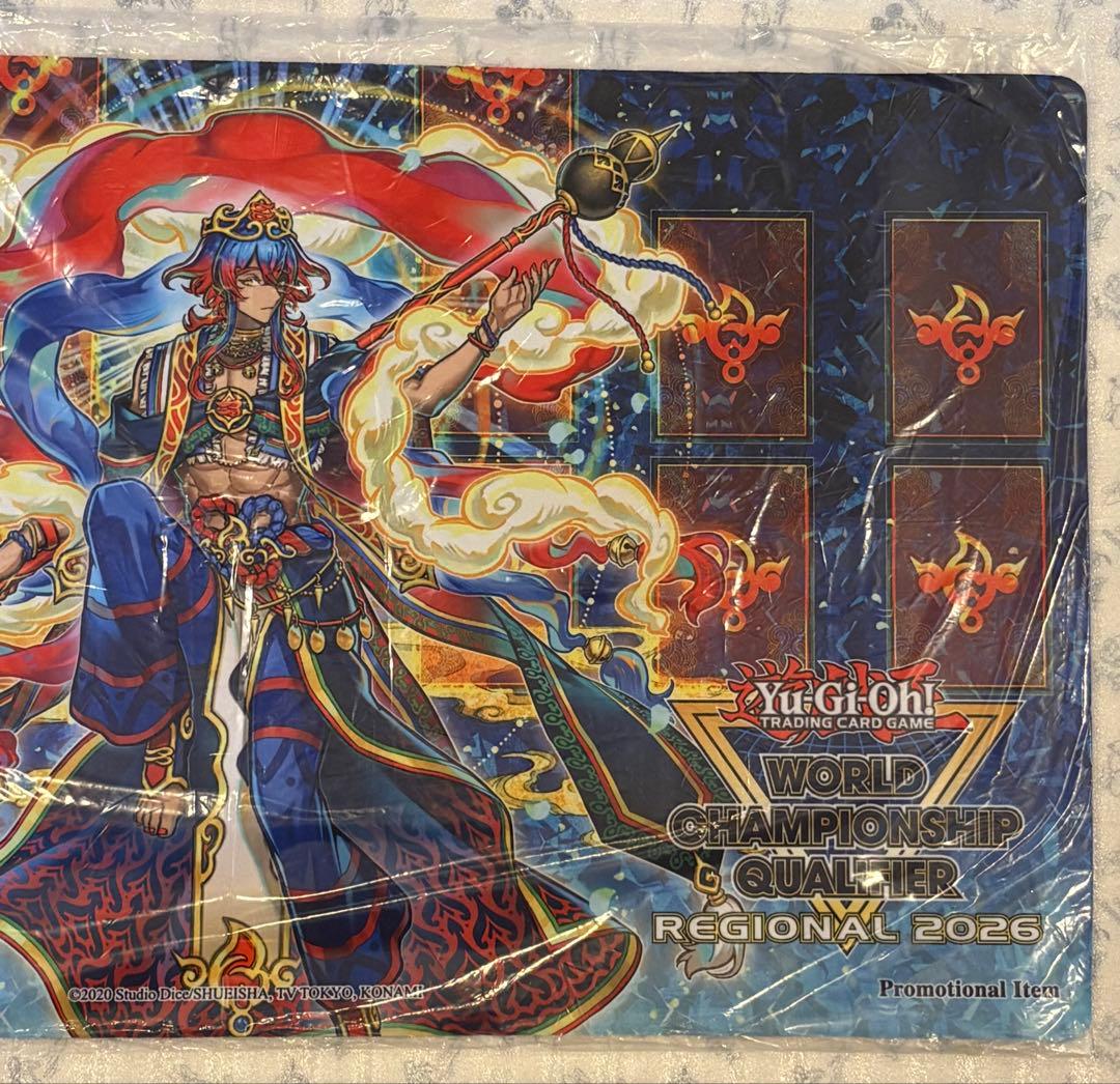 希少 新品未開封 絢嵐たるスエン プレイマット WCQ 2026 遊戯王
