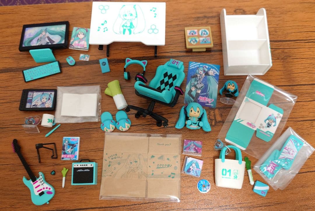 リーメント 初音ミク ミクミクルーム コンプリート 全８種類セット