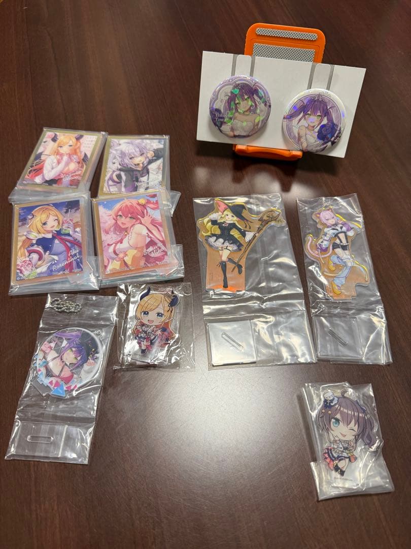 ホロライブ　まとめ売り25個セット星街すいせい、さくらみこ、ラプラス・ダークネス