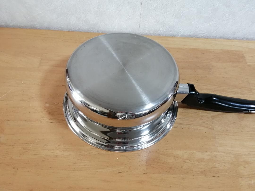 JUKI Cook Best ステンレス無水鍋　大ソースパン（３qt）USED