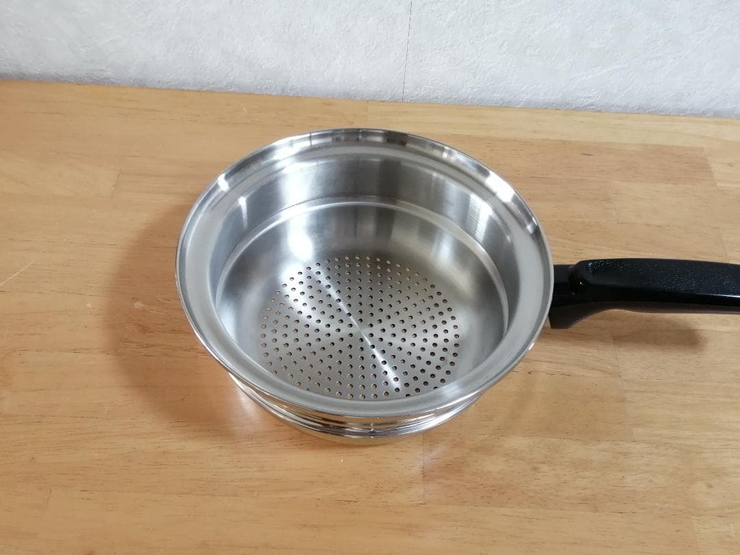 JUKI Cook Best ステンレス無水鍋　大ソースパン（３qt）USED