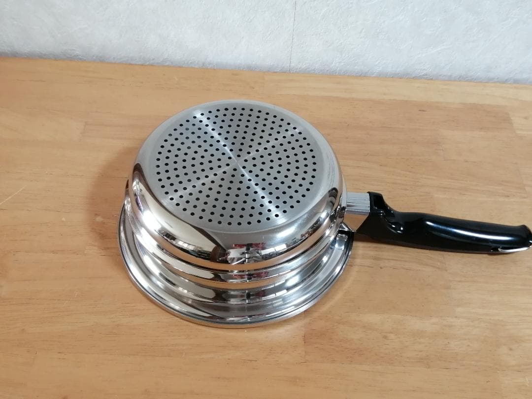 JUKI Cook Best ステンレス無水鍋　大ソースパン（３qt）USED