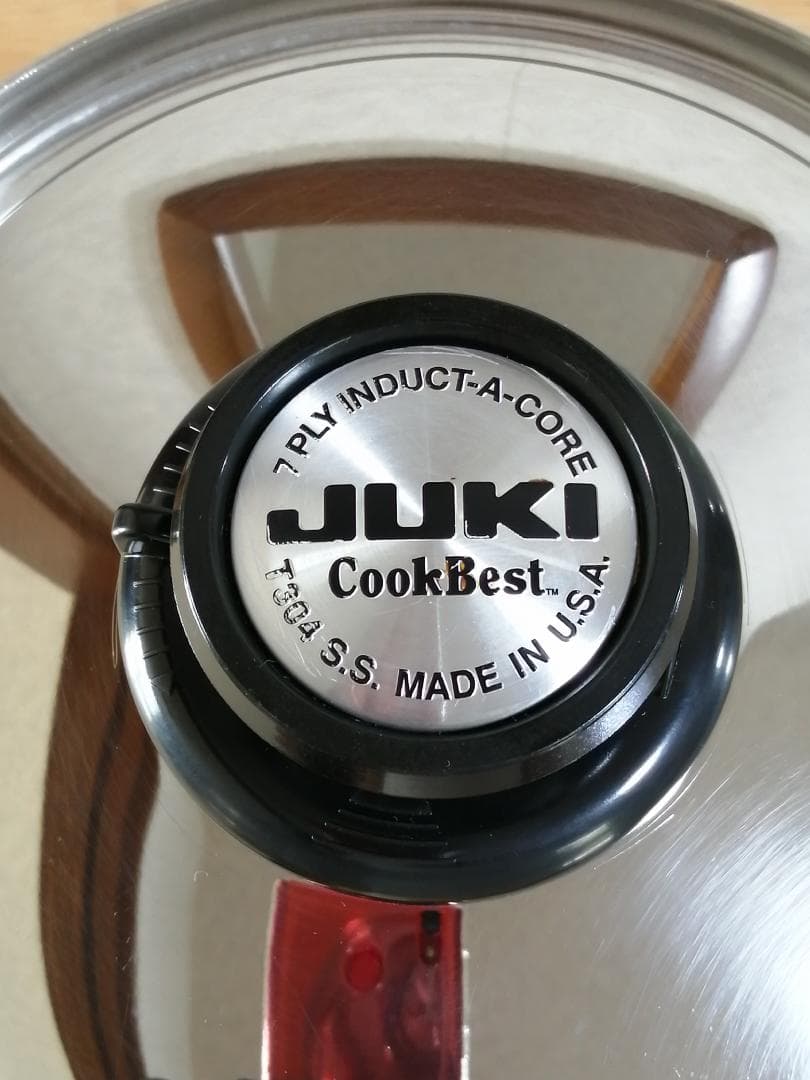 JUKI Cook Best ステンレス無水鍋　大ソースパン（３qt）USED