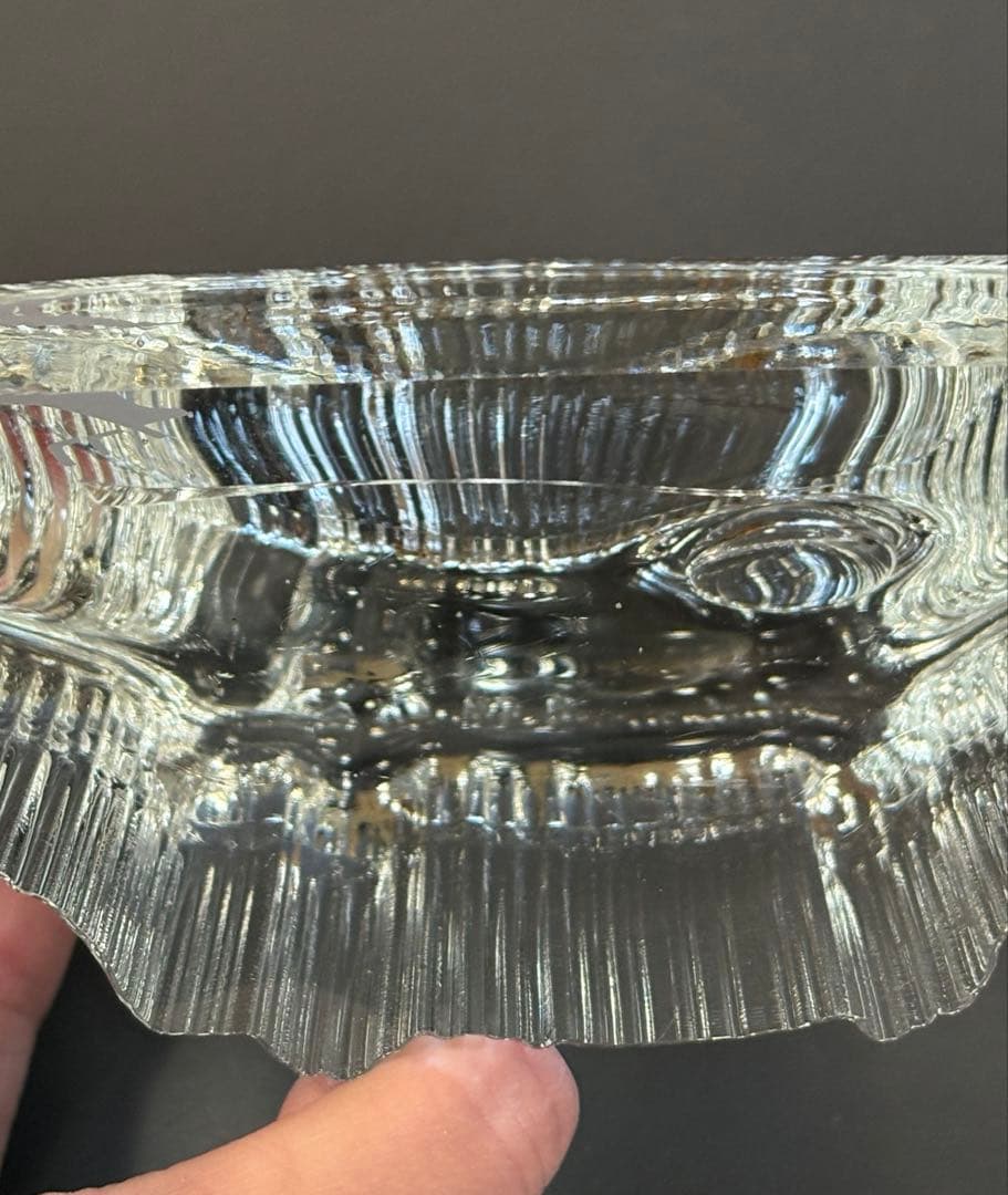 /イッタラ トナカイと月明かり ガラスの置物(ペーパーウェイト)