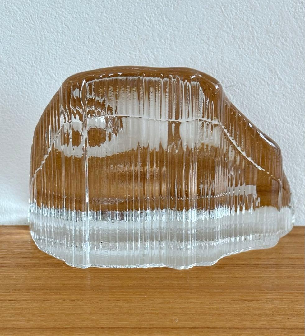 /イッタラ トナカイと月明かり ガラスの置物(ペーパーウェイト)