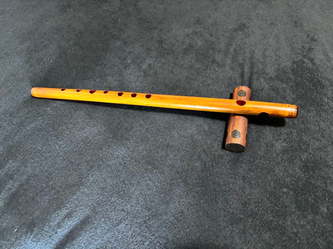 竹製 7穴 篠笛 六本調子　ドレミ調　右利き用