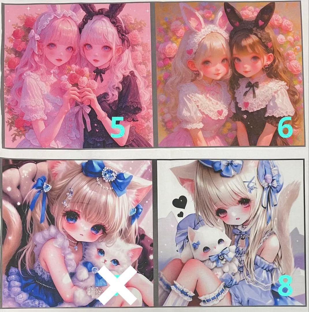 フラットポーチ☆ハンカチ☆ハンドメイド☆オーダーページ【109】