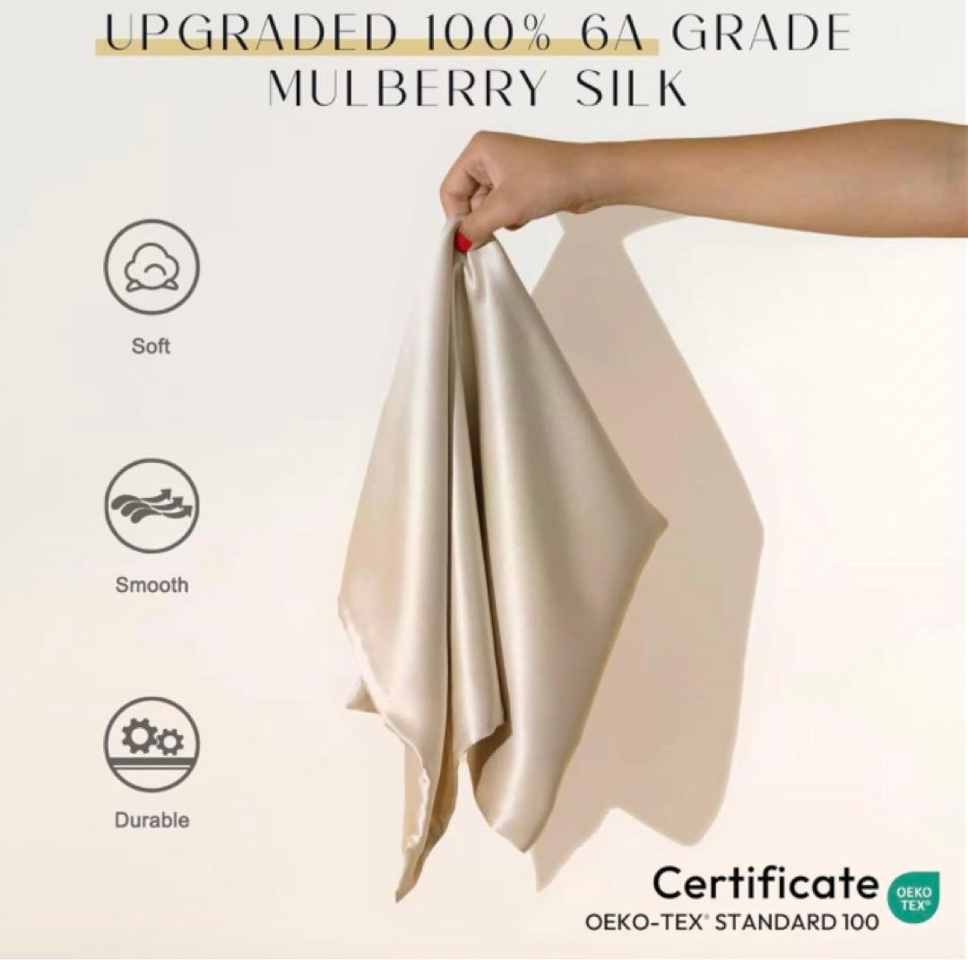 ZIMASILK アップグレード 100%ピュア マルベリーシルク