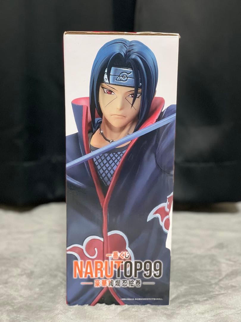 NARUTOP99 うちはイタチ フィギュア 「ランダムナルトステッカー付き！」