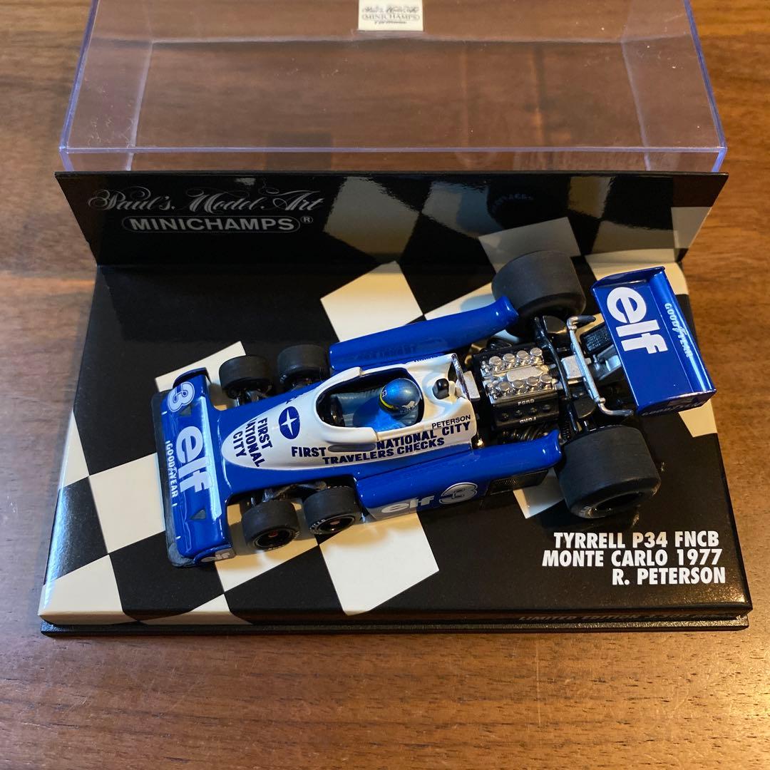 ロニー・ピーターソン ティレル P34 FNCB 6輪車 ／ 3,500台限定品