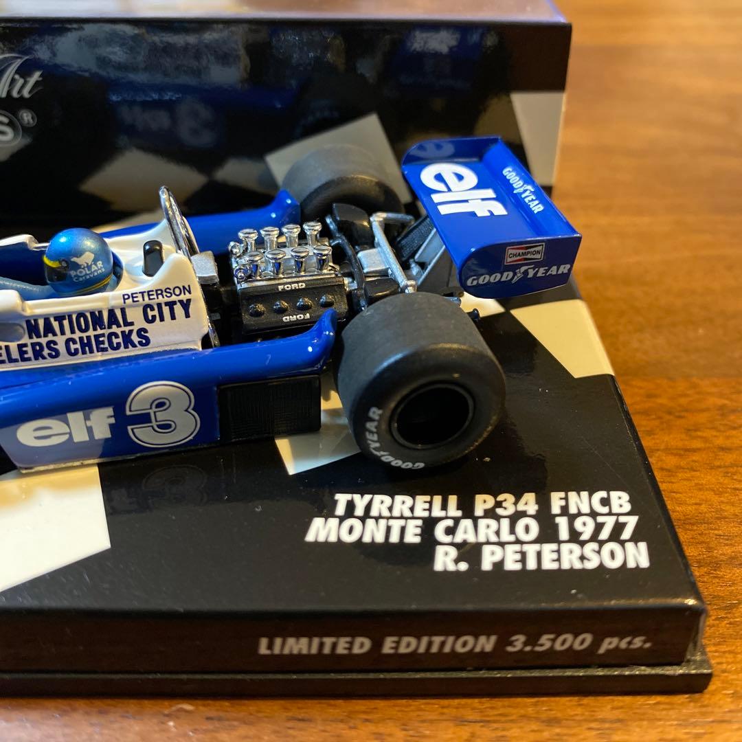 ロニー・ピーターソン ティレル P34 FNCB 6輪車 ／ 3,500台限定品