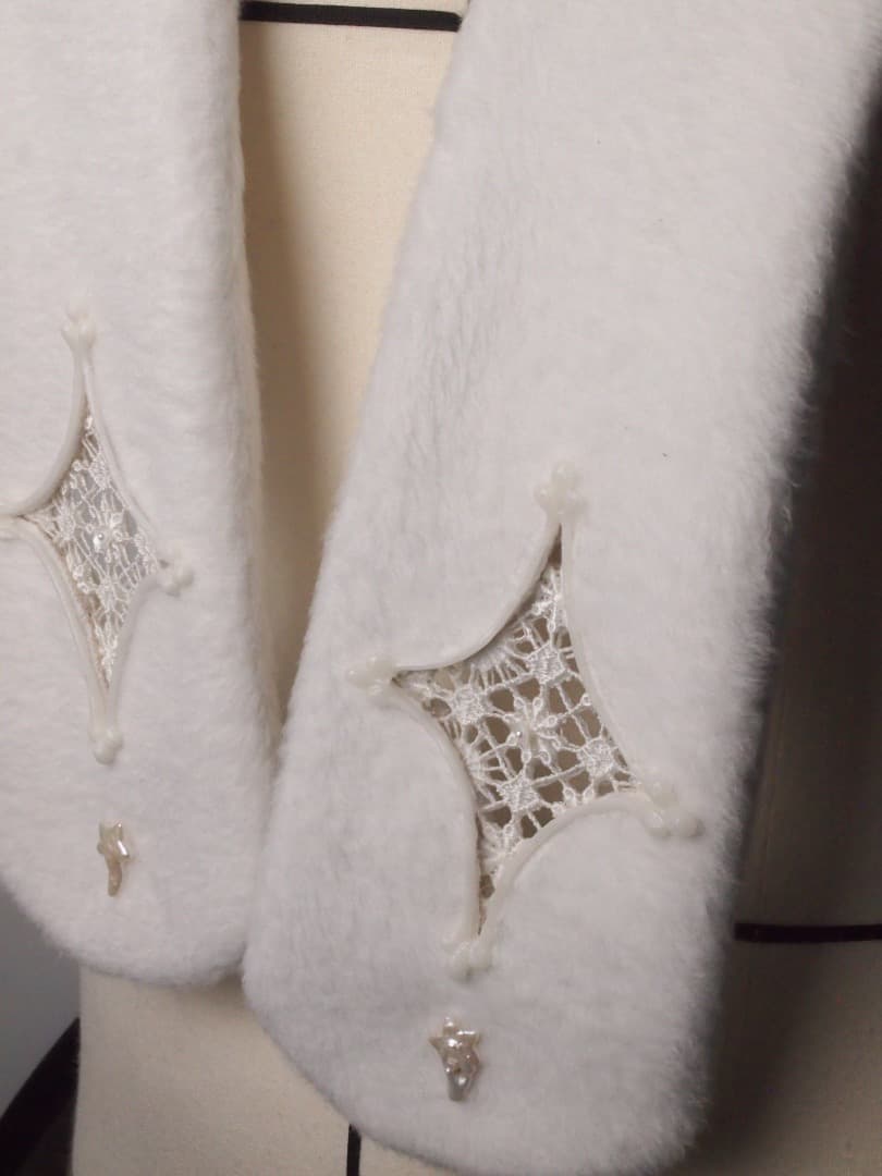 【AW限定】-ˋˏ一等星マフラー(カラー名：FOAMY MILK)ˎˊ-