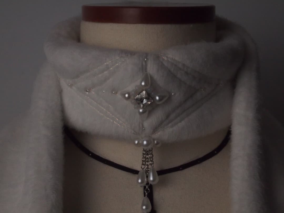 【AW限定】-ˋˏ一等星マフラー(カラー名：FOAMY MILK)ˎˊ-