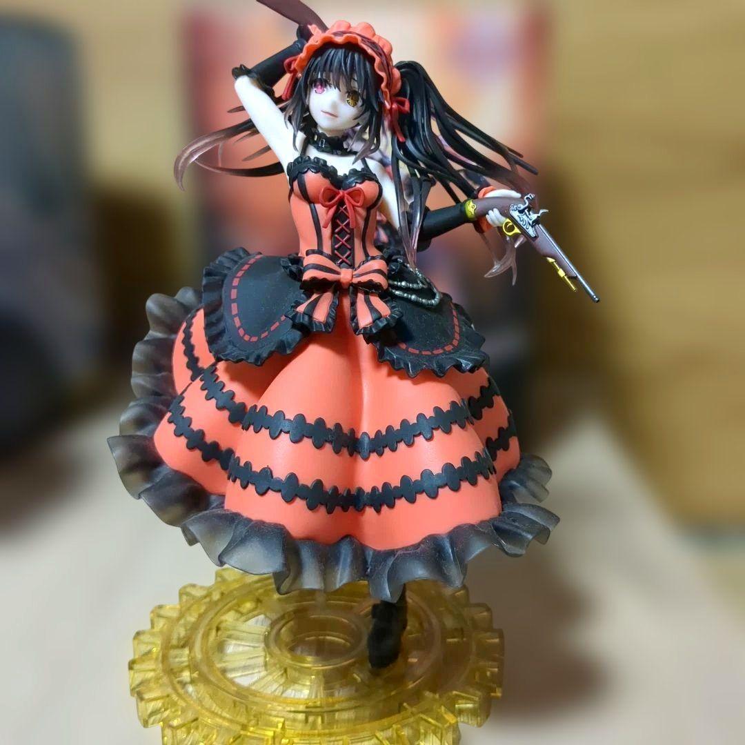 デートアライブ フィギュア2体 狂三 夜刀神十香 AMP　美品箱入り