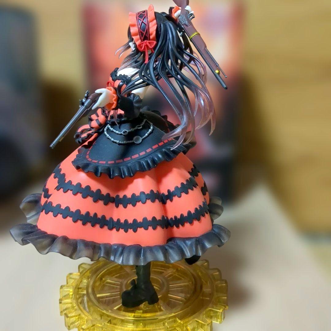 デートアライブ フィギュア2体 狂三 夜刀神十香 AMP　美品箱入り