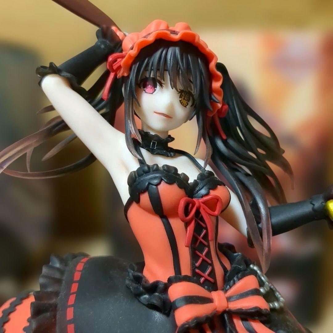 デートアライブ フィギュア2体 狂三 夜刀神十香 AMP　美品箱入り