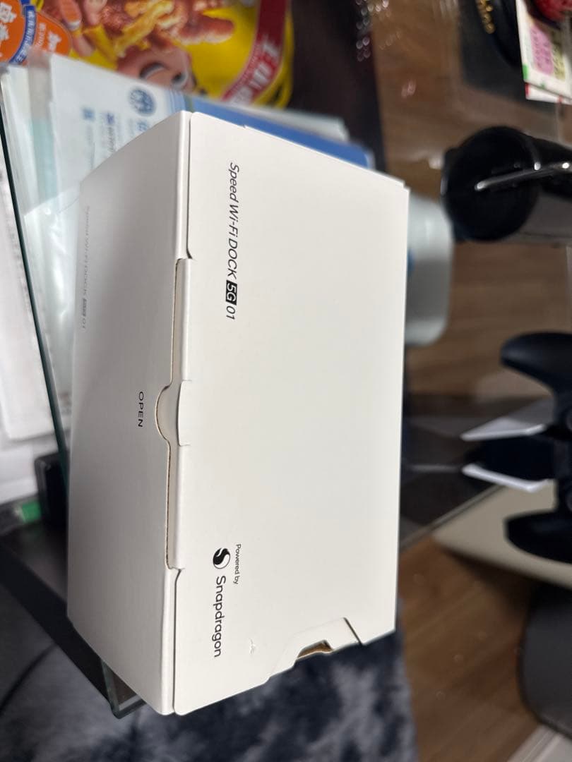 Speed Wi-Fi DOCK 5G 01 ブラック　新品