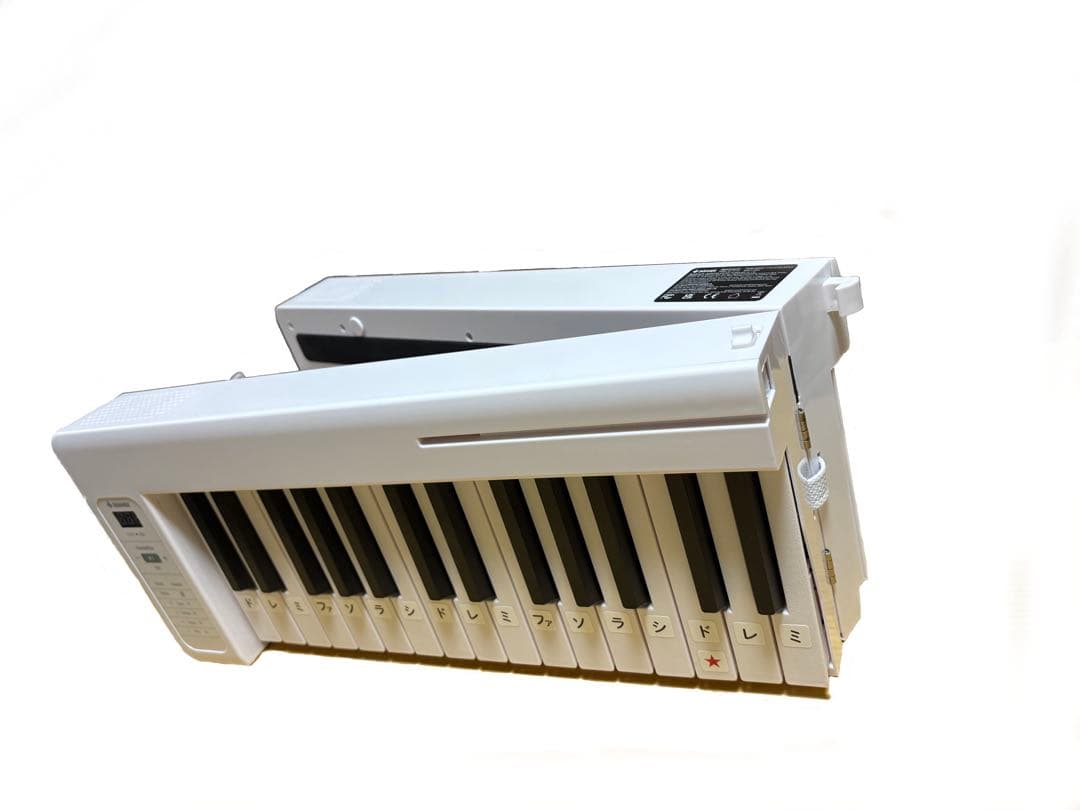 DONNER 折りたたみ電子ピアノ 61鍵 ペダル・譜面台付き