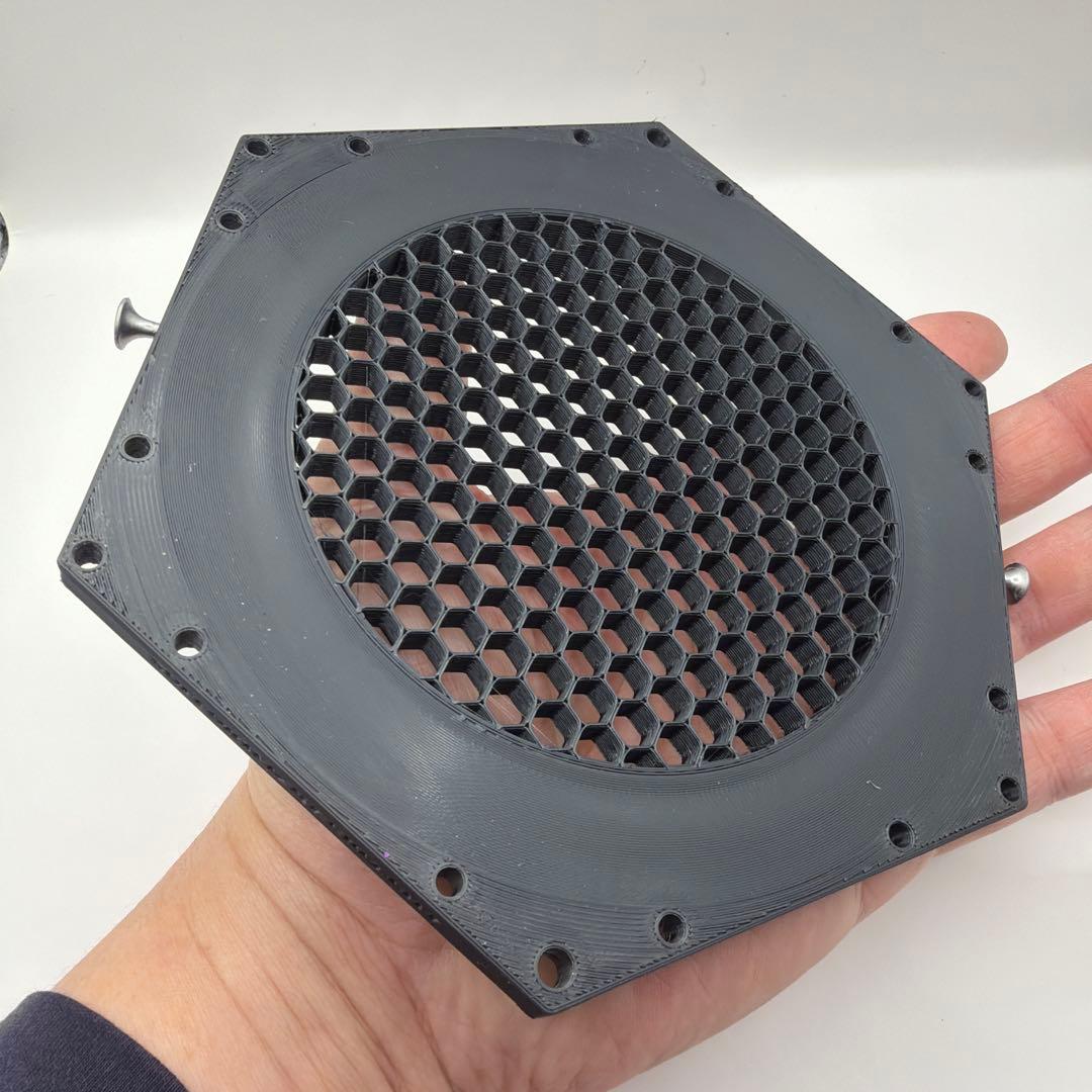 先行販売 3Dプリント着生材 ∞ 墨色 7枚(1)