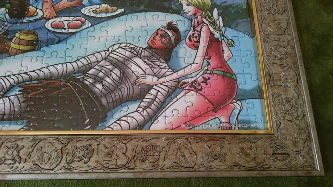 ワンピースパズル 1000ピース完成品！