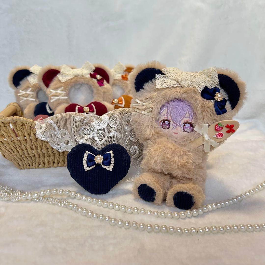 持てるよくまさん.12〜14cm/ネイビー❤︎おすわりぬい服 着ぐるみ ちびぐるみ