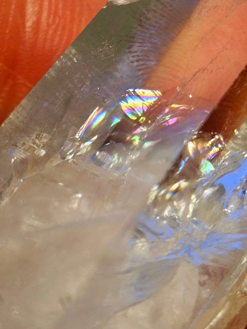 虹入り‼️ヒマラヤのレムリアン水晶 マカルー産