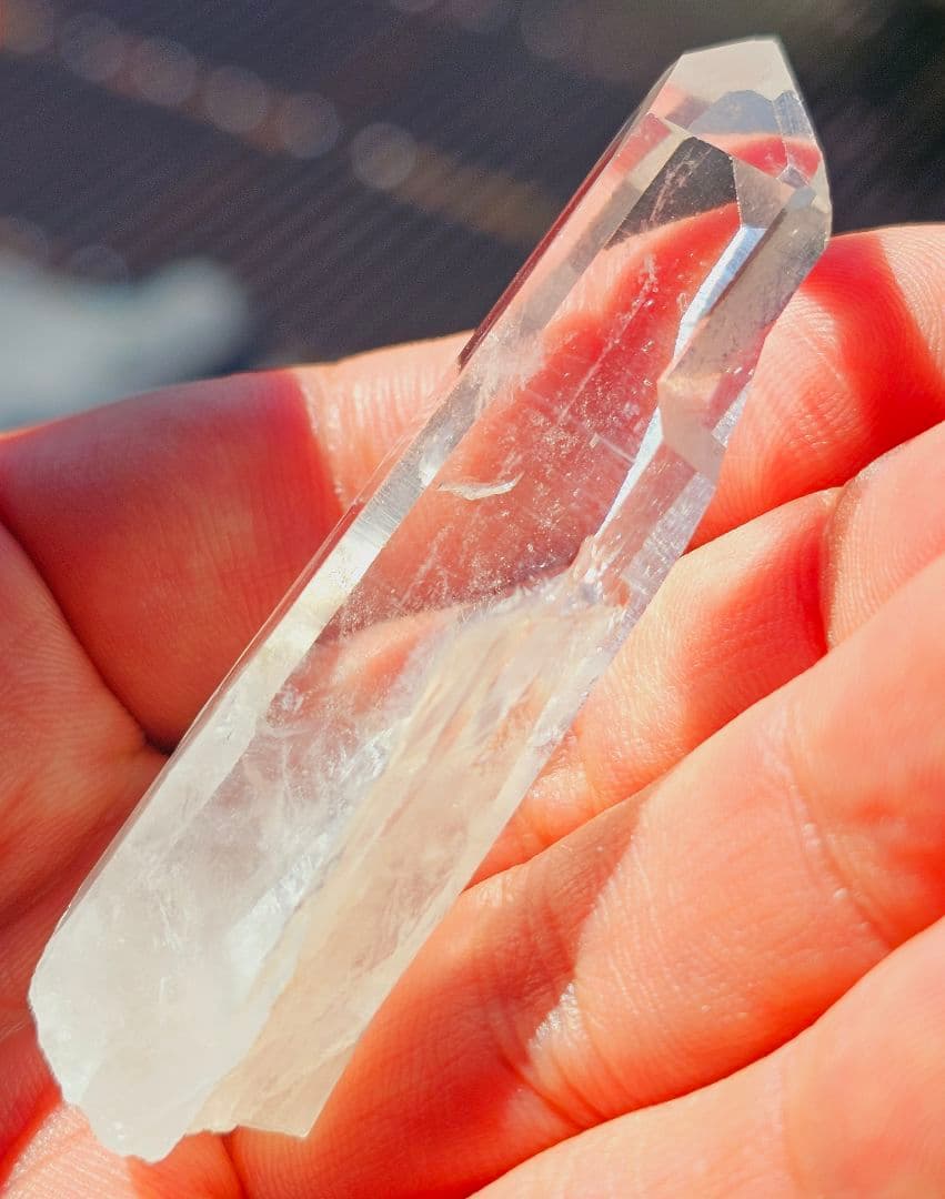 虹入り‼️ヒマラヤのレムリアン水晶 マカルー産