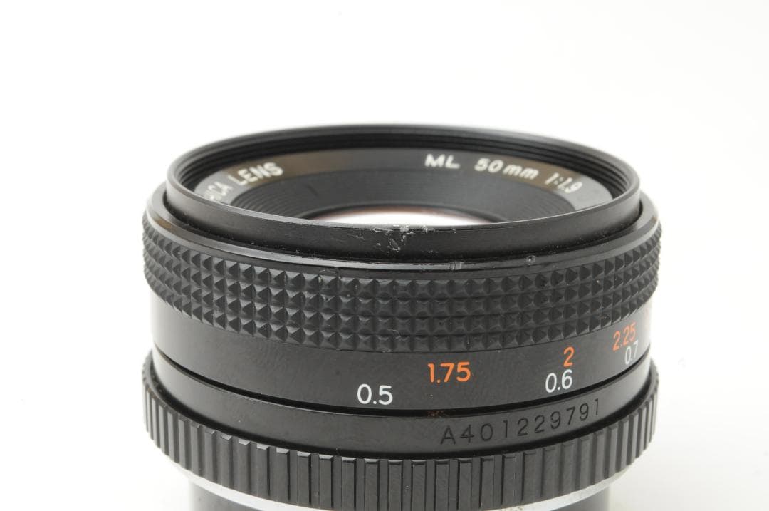 YASHICA ヤシカ ML 50mm F1.9 Y/Cマウント