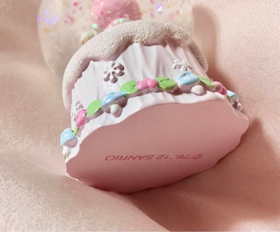 サンリオ正規品マイメロディー置き物スノードームインテリアスノーグローブ希少