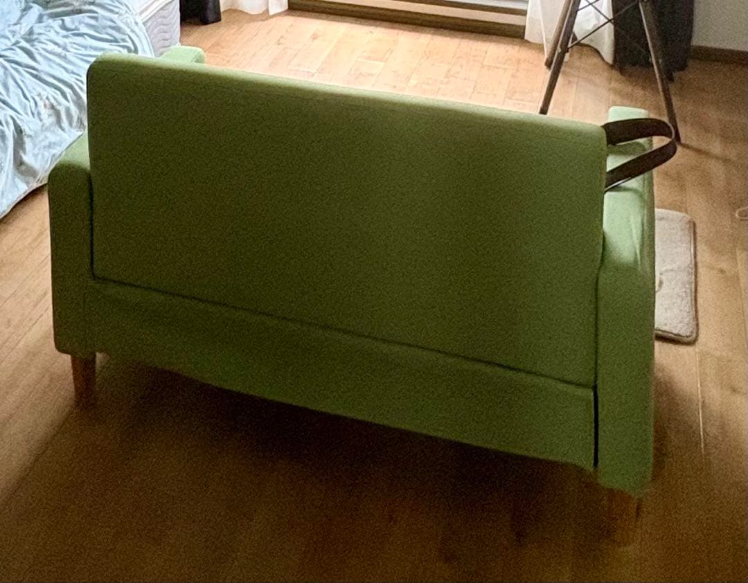 OSJ 2人掛けソファ グリーン