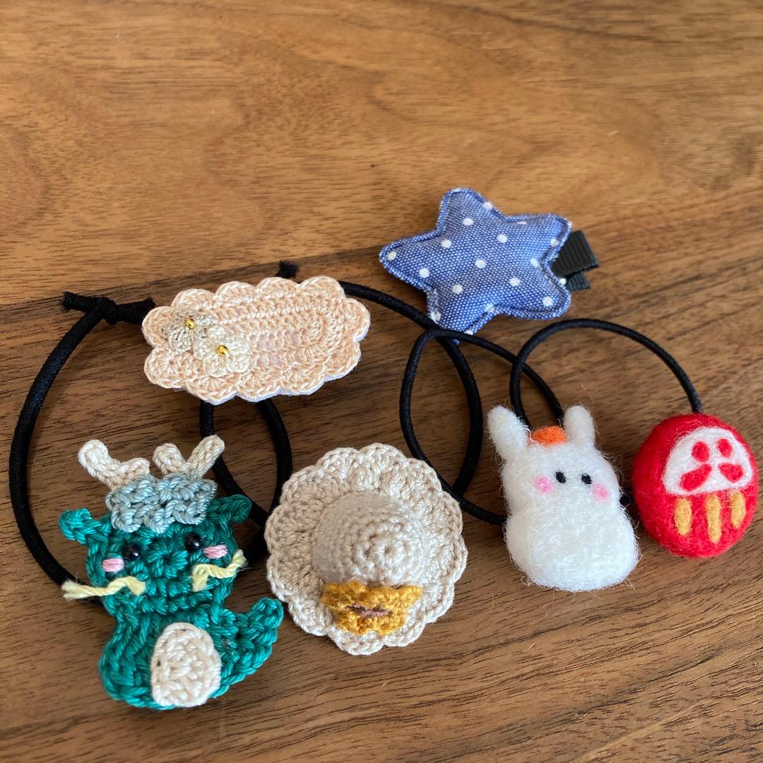 KAKD☆様ご確認用☆ハンドメイド　ヘアゴム