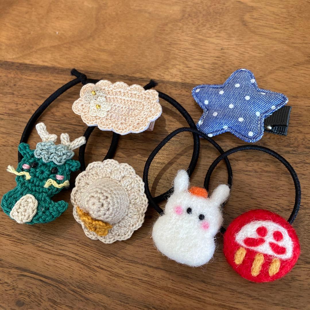 KAKD☆様ご確認用☆ハンドメイド　ヘアゴム