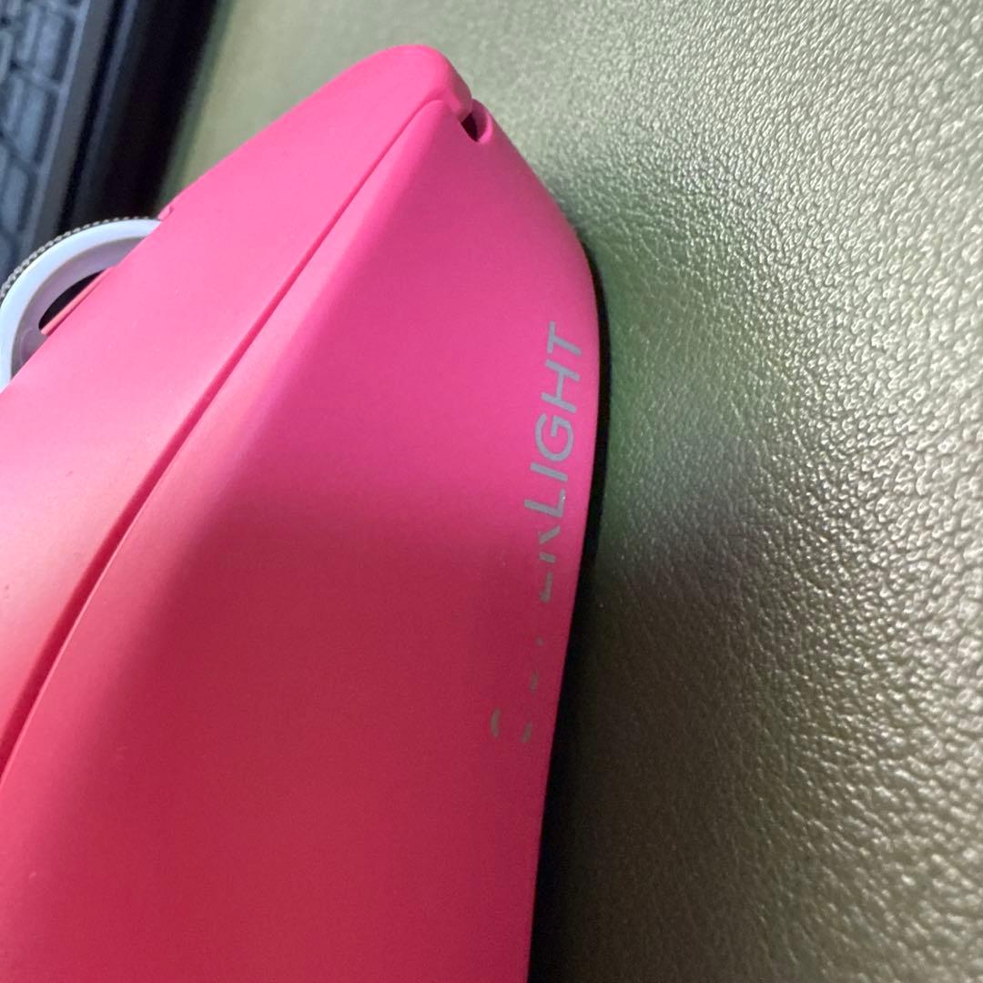 箱あり　logicool PRO X SUPERLIGHT 2 DEX ピンク