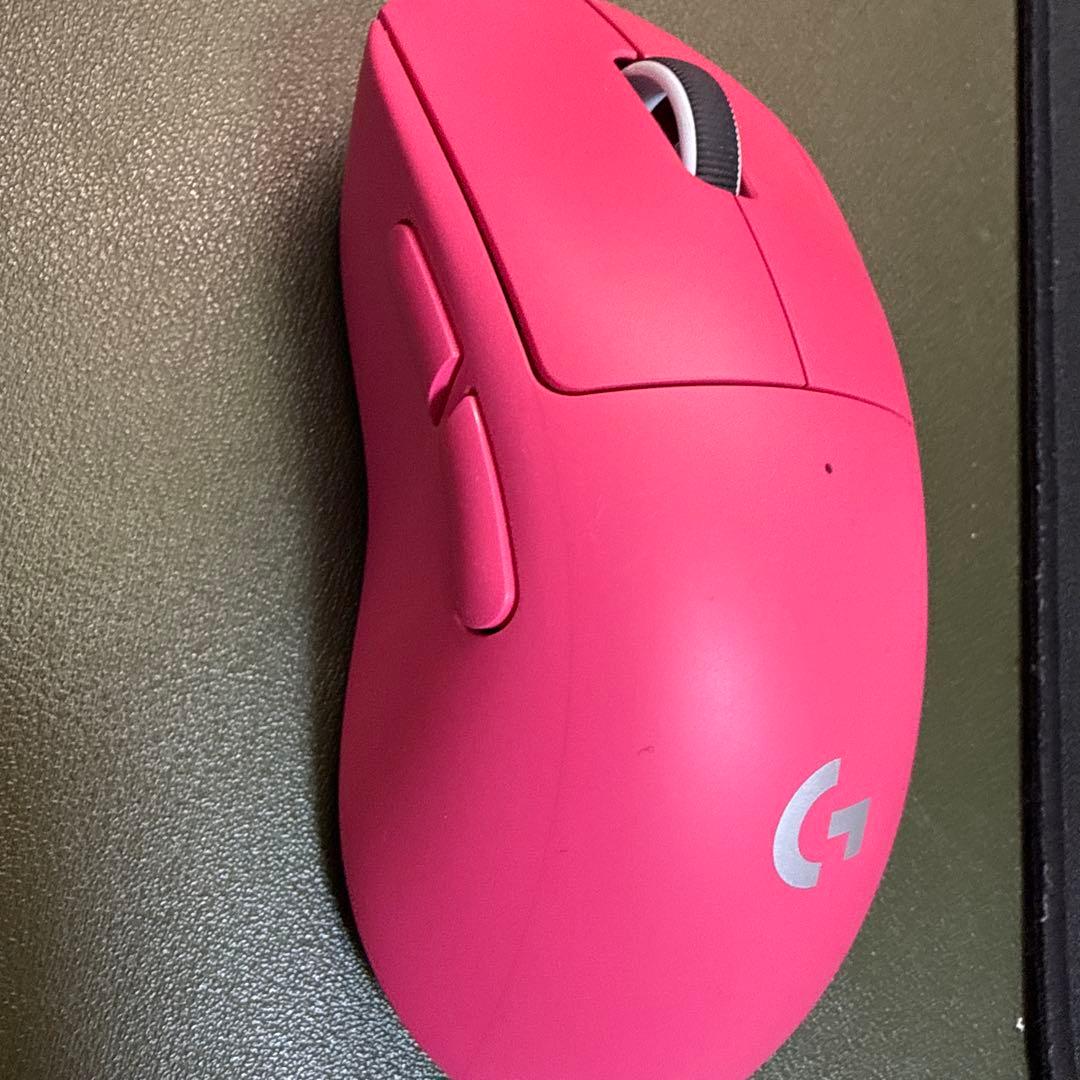 箱あり　logicool PRO X SUPERLIGHT 2 DEX ピンク