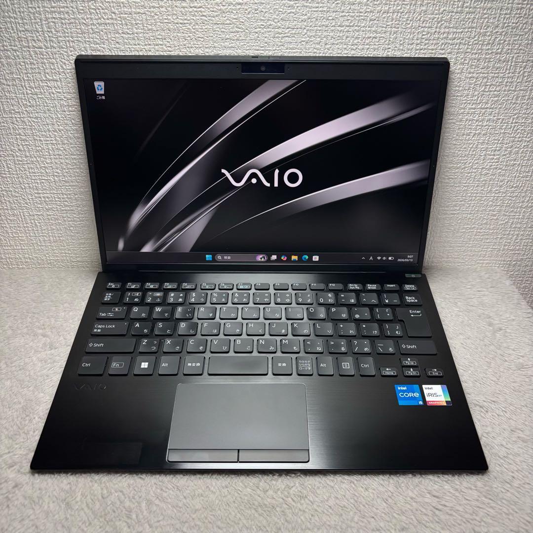 美品軽量薄型 VAIO Pro PG i5 12世代 高級ノートパソコン 512