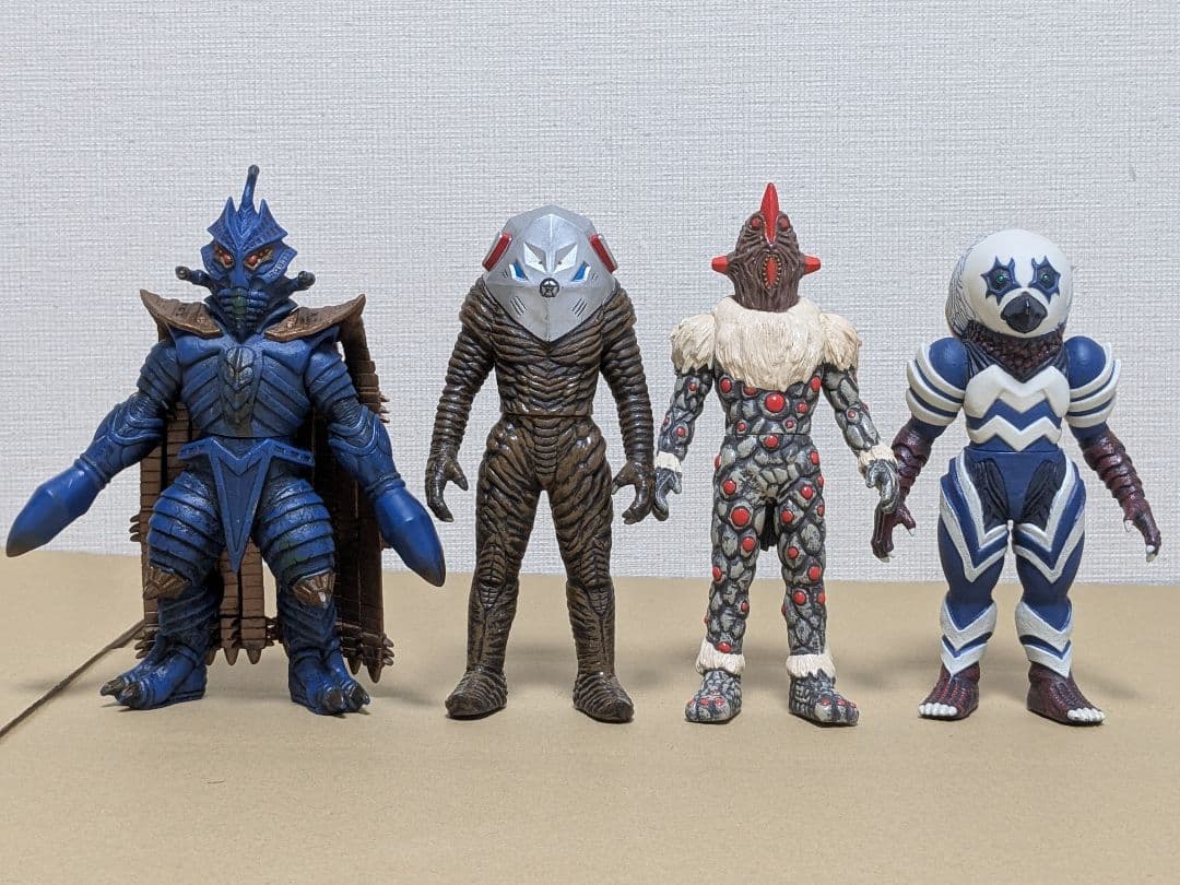 ウルトラマンメビウス テンペラー星人＆ザラブ星人＆ナックル星人＆ガッツ星人