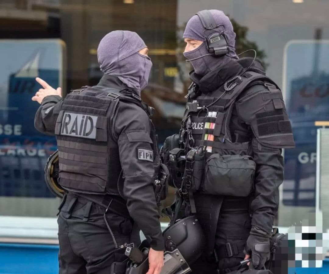 [販売最終日]フランス 特殊部隊 RAID Eximius 防弾ベスト レプリカ