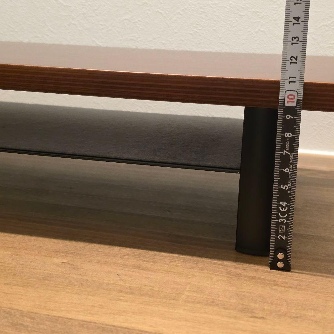 amesoba 木製 モニタースタンド 卓上 デスクシェルフ