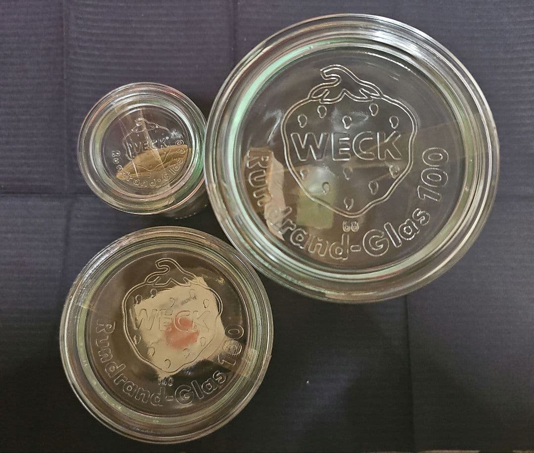 WECK　ガラス保存容器　3点セット