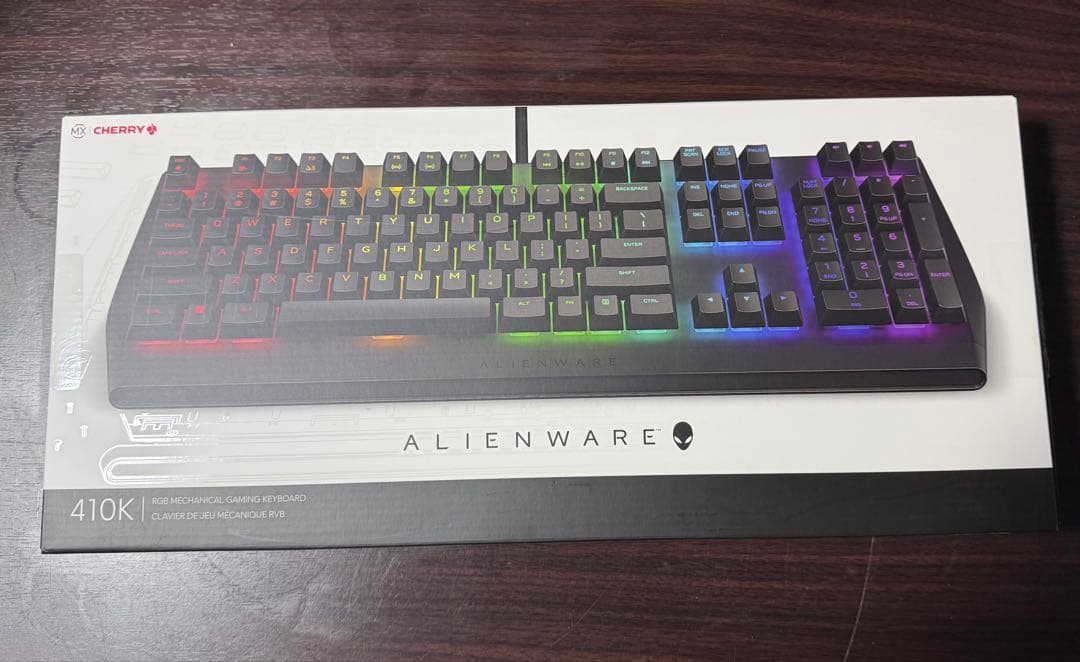 値引中 ALIENWARE 410K メカニカルキーボード茶軸