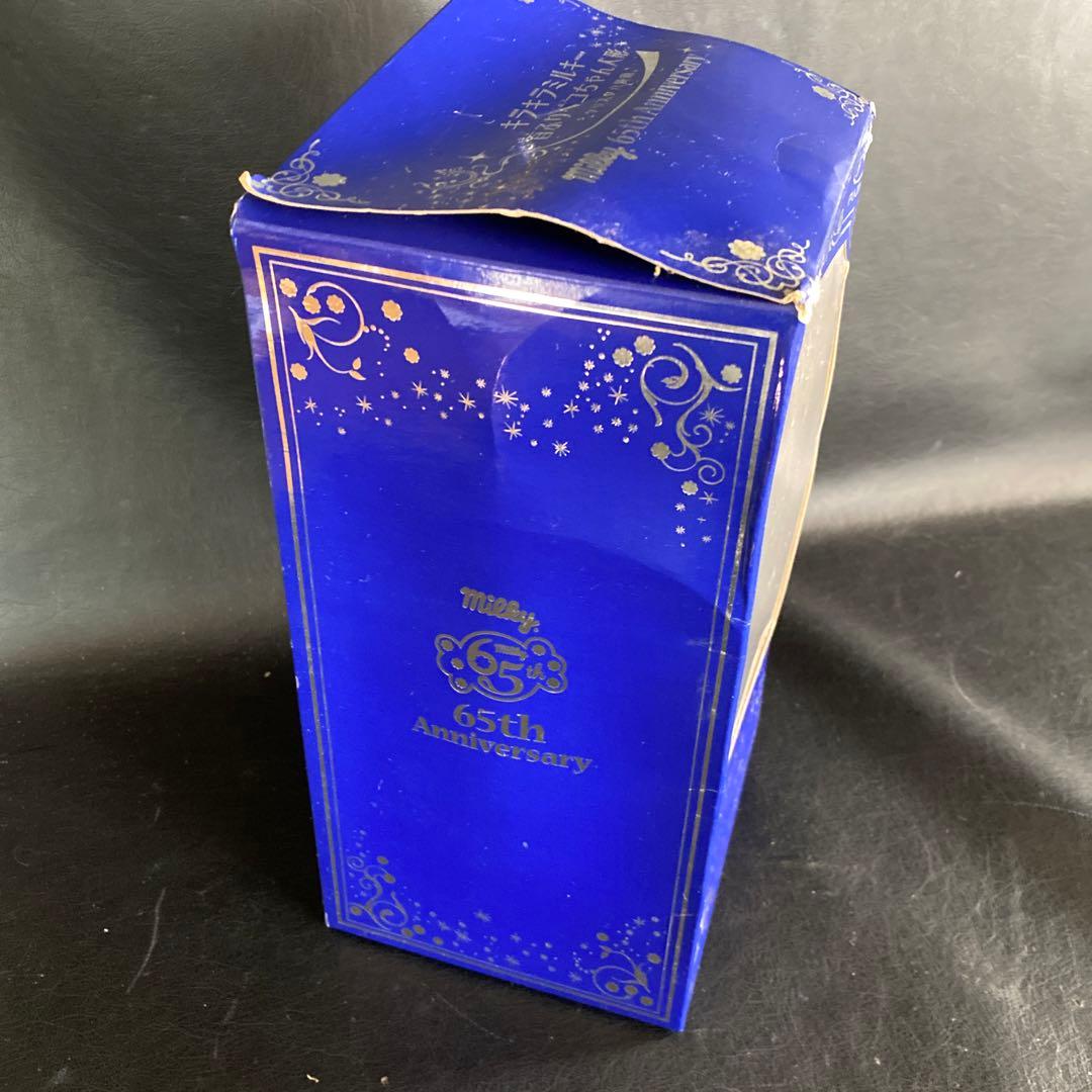 キラキラミルキー首ふりペコちゃん 人形クリスタル使用65周年記念人形