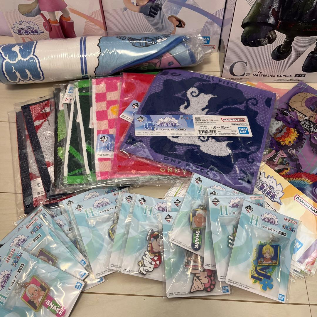 ワンピース 一番くじ MASTERLISE EXPIECE ABCDラスト