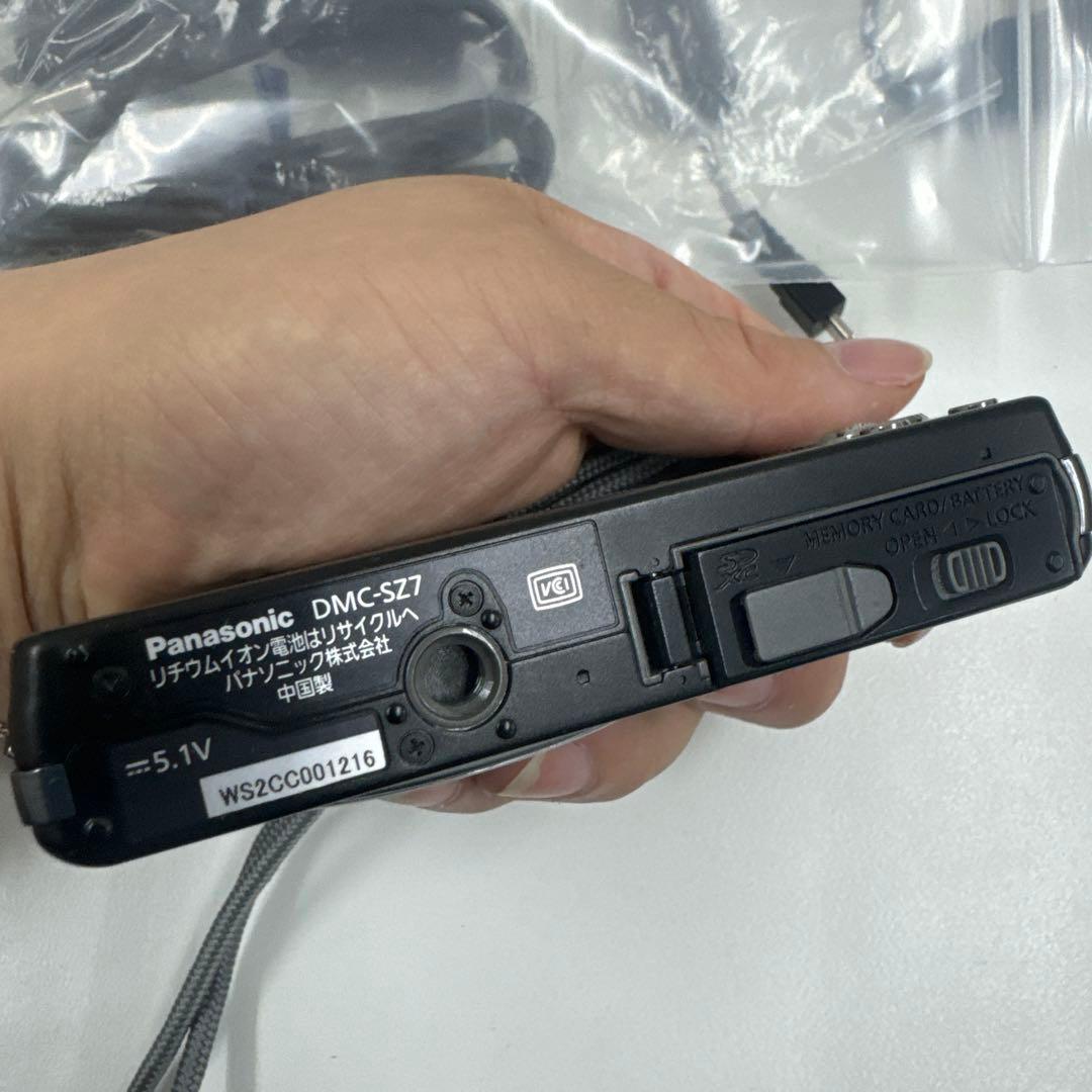 Panasonic LUMIX DMC-SZ7 ブラック　状態確認済み