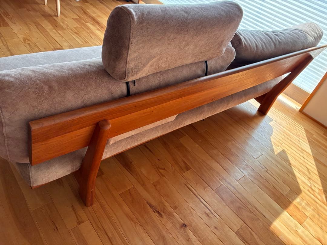 ブラウン ソファ　ナガノインテリア