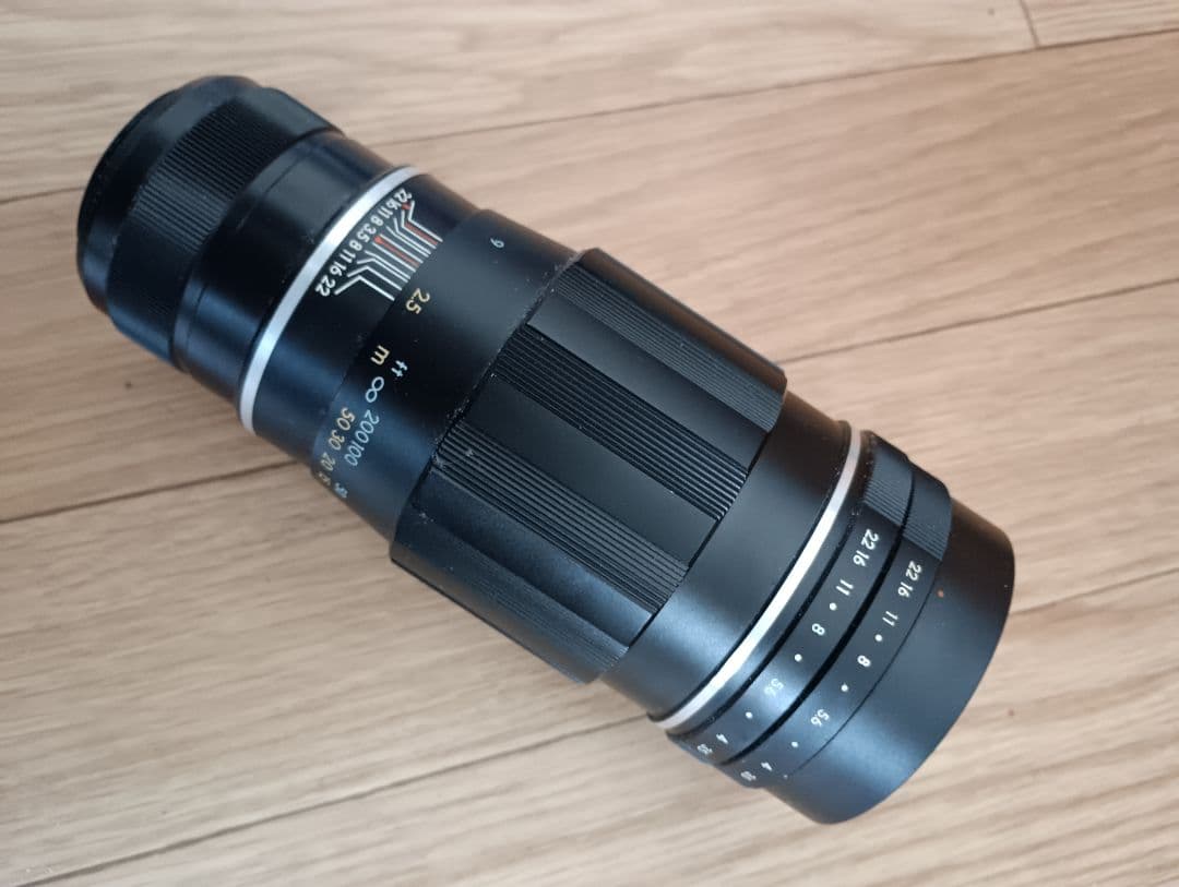 Asahi Takumar 200mm f/3.5 単焦点レンズ
