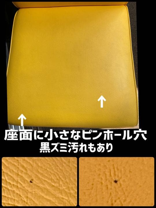 黄色♦️イエロー♦️カラーソファ♦️1人掛け⭕️ビンテージ⭕️Oliver ⭕️ロカビリー