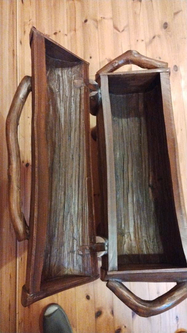 大型天然丸太家具 希少品