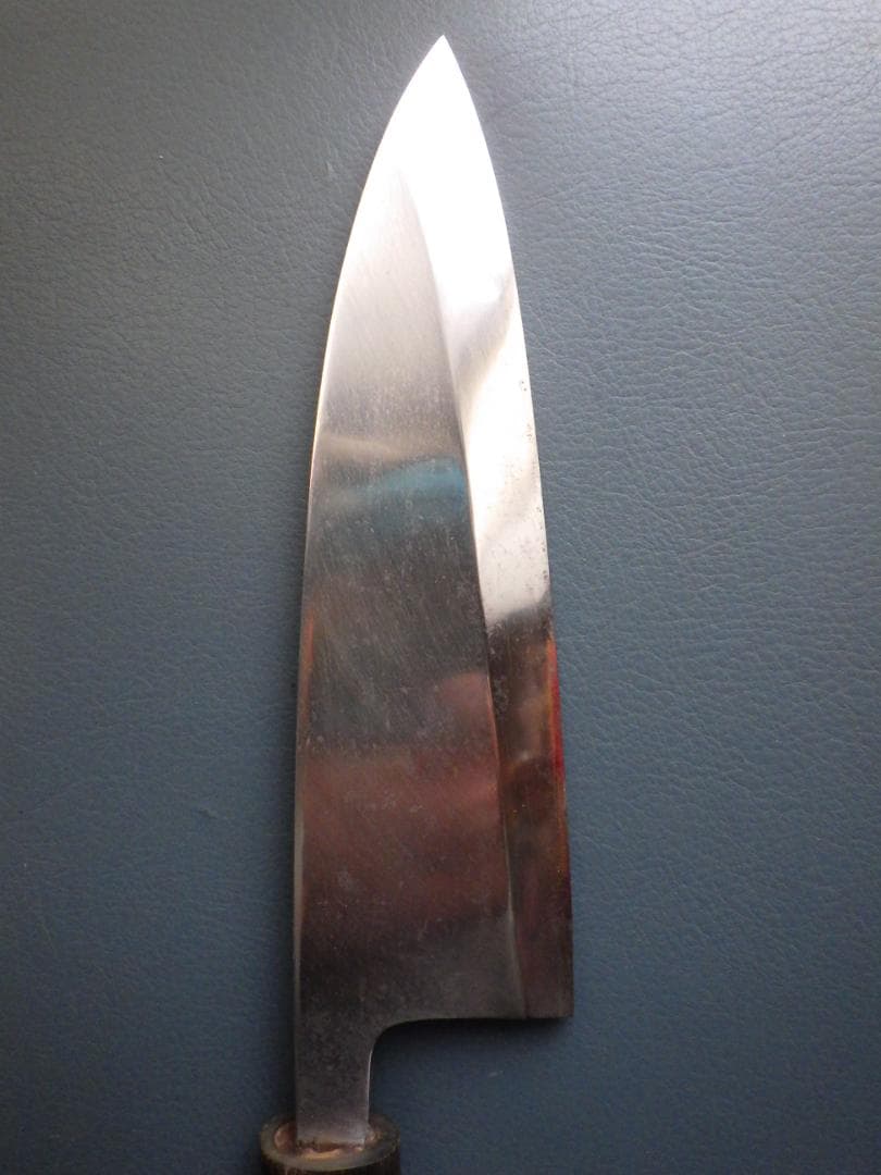 義宗作★本出刃包丁7寸★手研ぎ済み★