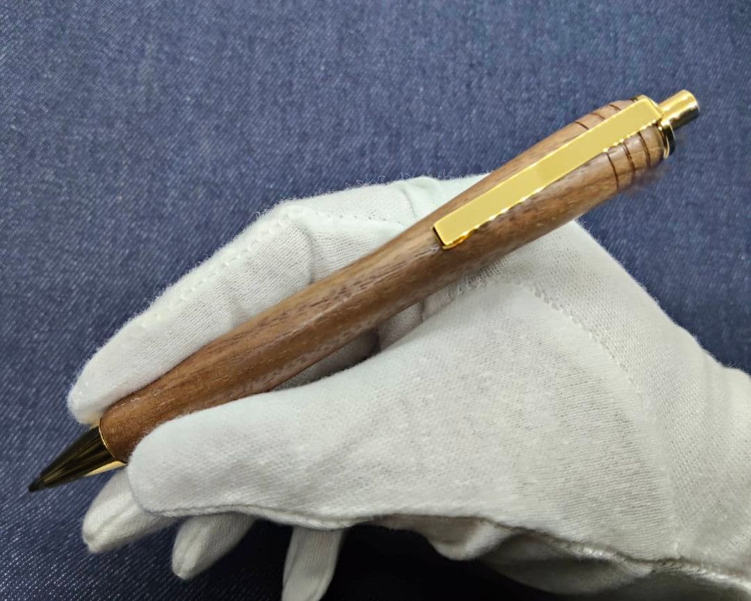 木軸シャープペン ウォルナット材　2