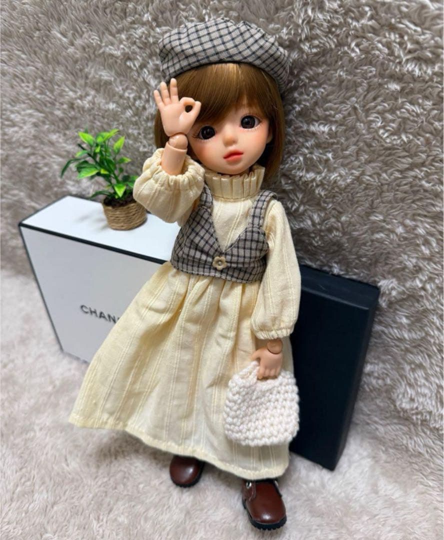 ♥リボーンドールのお友達に♥6分の1 bjdドール 球体関節人形 カスタムドール
